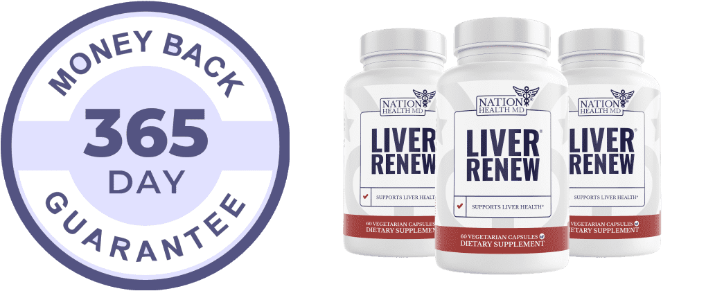 Liver Renew Formula bottles